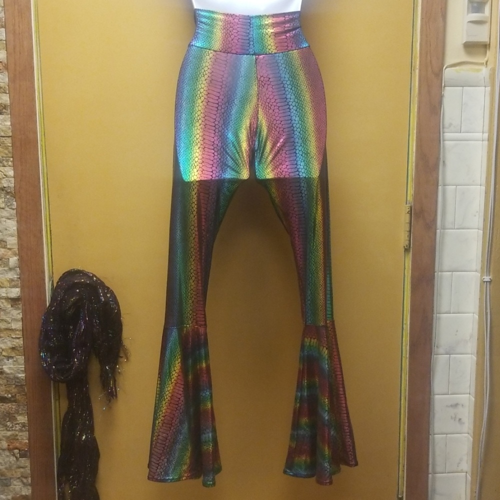 Colorful bellbottom pants - Picture 8 of 8
